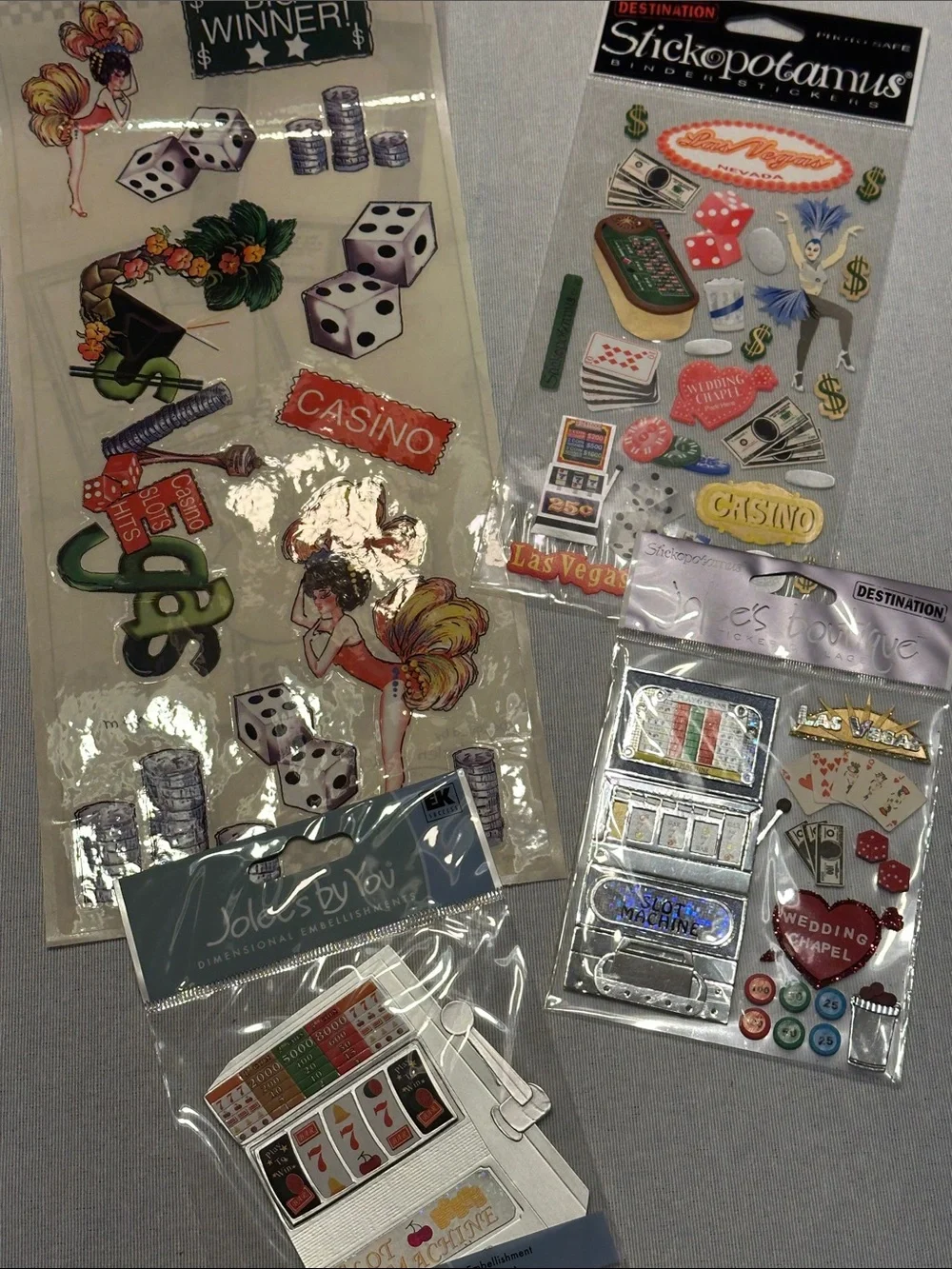 Las Vegas Sticker Pack - Mixed Brands